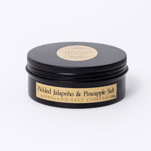Load image into Gallery viewer, 10% OFF: Cocktail Salt Blend: Pickled Jalapeño & Pineapple Cocktail Salt Tin 150g
