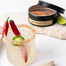 Load image into Gallery viewer, 10% OFF: Cocktail Salt Blend: Spicy Margarita - Tin 150g