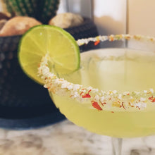 Load image into Gallery viewer, 10% OFF: Cocktail Salt Blend: Margarita Confetti - Tin 150g