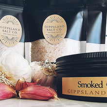 Load image into Gallery viewer, Salt Blend: Smoked Garlic 100g