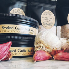 Load image into Gallery viewer, Salt Blend: Smoked Garlic 100g