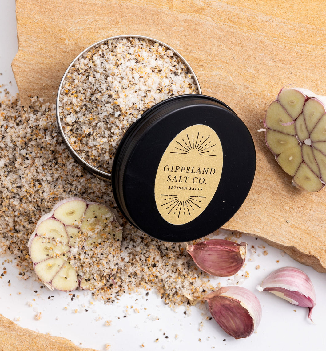 Salt Blend: Smoked S.P.G. (Salt Pepper Garlic) 100g