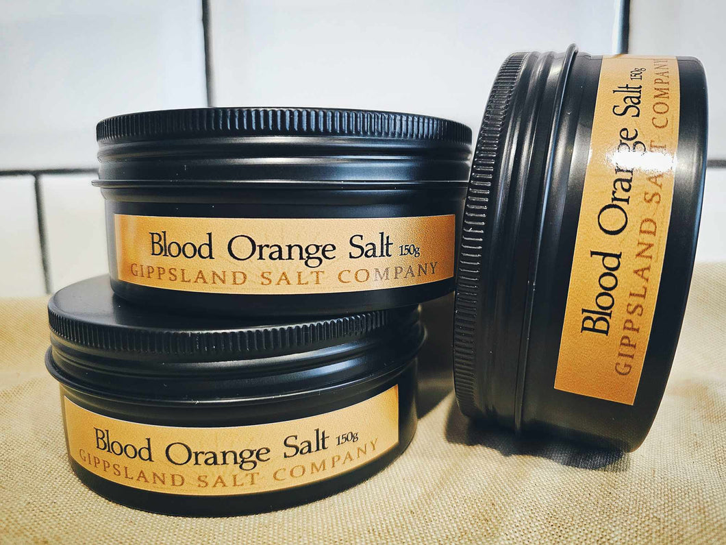 Cocktail Salt Blend: Blood Orange Tin 150g