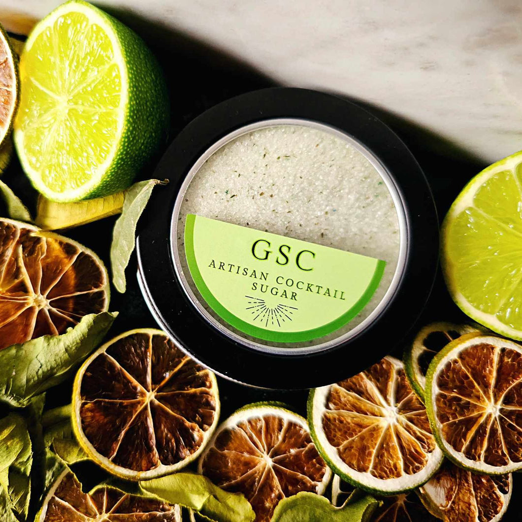 Cocktail Sugar: Lime 90g