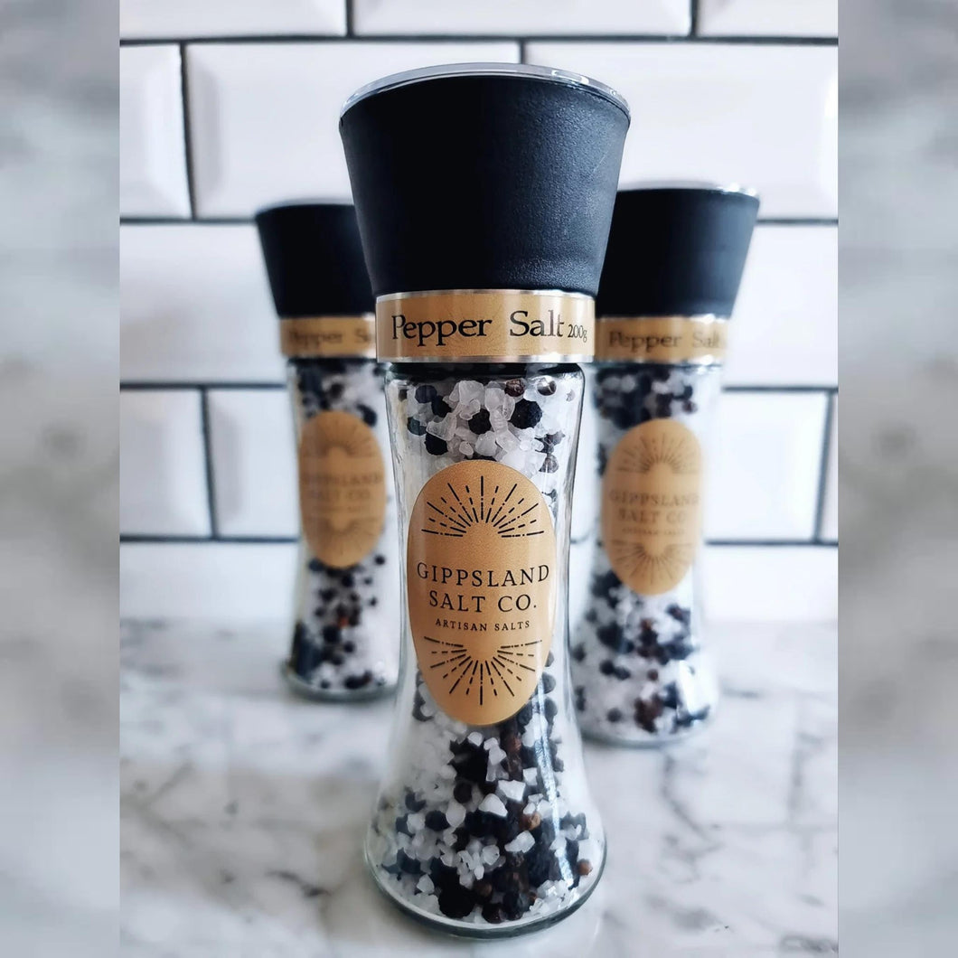 Pepper Salt Glass Grinder