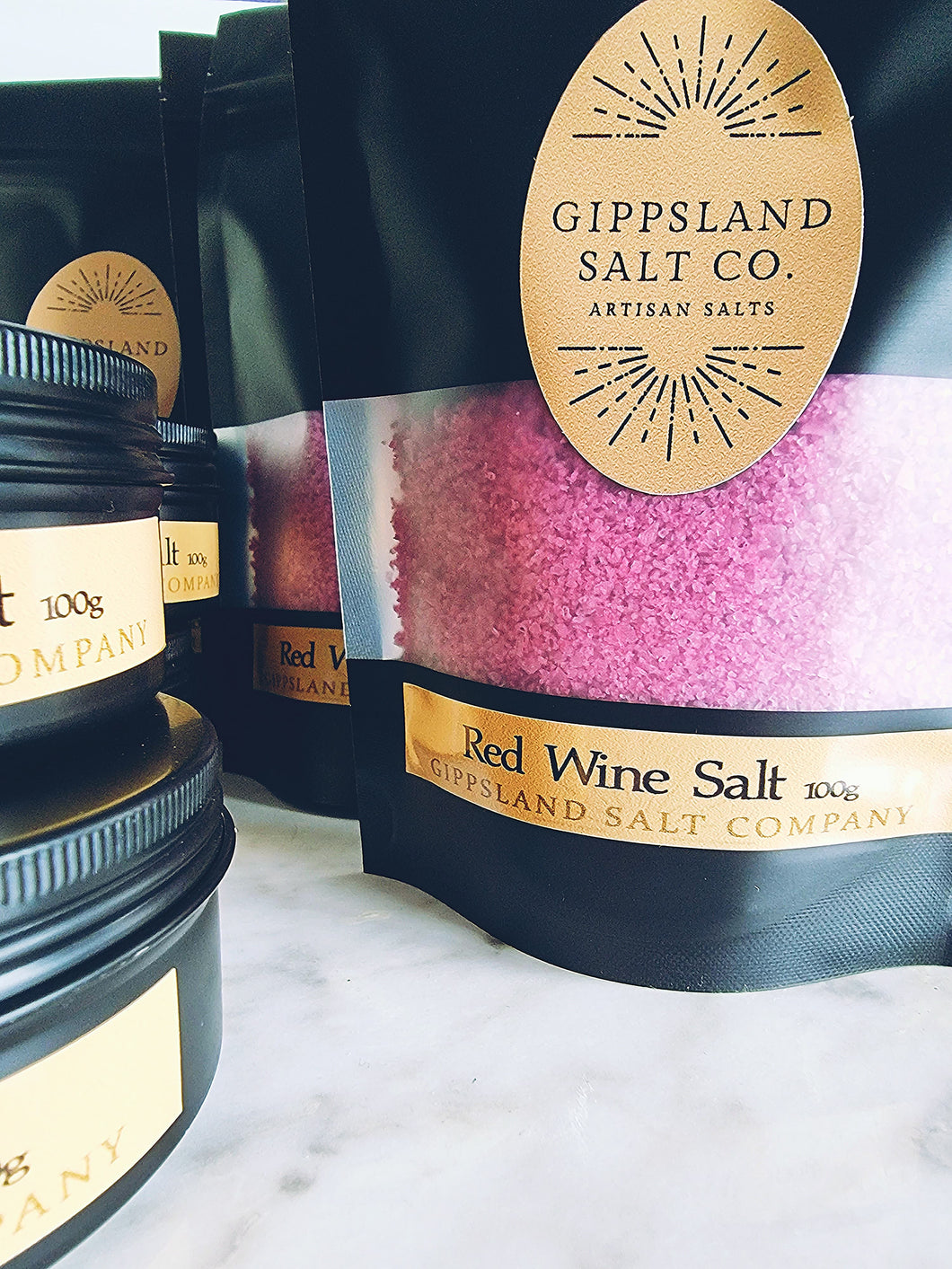 Salt Blend: Red Wine 100g