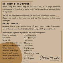 Load image into Gallery viewer, Cooking Salt: Original Brine - Bag 500g
